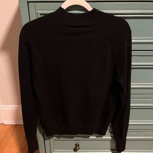 Everlane 100% cashmere mock neck sweater size small